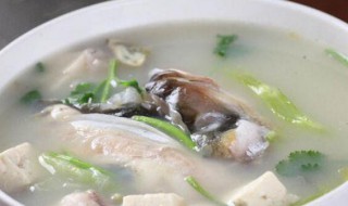 正宗鱼头豆腐汤的做法 正宗鱼头豆腐汤的做法视频