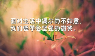 关于正能量的句子朋友圈（关于正能量句子说说心情）