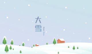 大雪节气的含义 大雪节气的含义是什么意思,小雪节气的图片