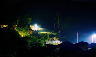 赞美农村夜景的短句（赞美农村夜景的短句子）