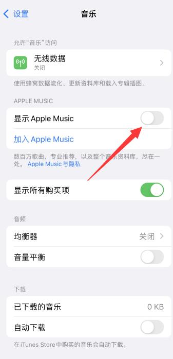 iPhone手机屏幕显示音乐怎么关