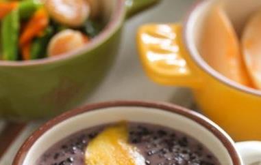 椰浆紫米粥如何做 紫米椰奶粥怎么做