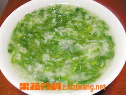 菠菜粥（菠菜粥的作用和功效）