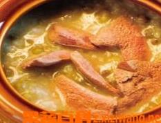 猪肝陈米绿豆粥的材料和做法步骤 猪肝绿豆粥的做法大全