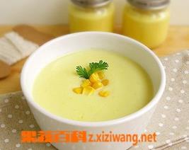 玉米浓汤的做法步骤 玉米汁浓汤的做法