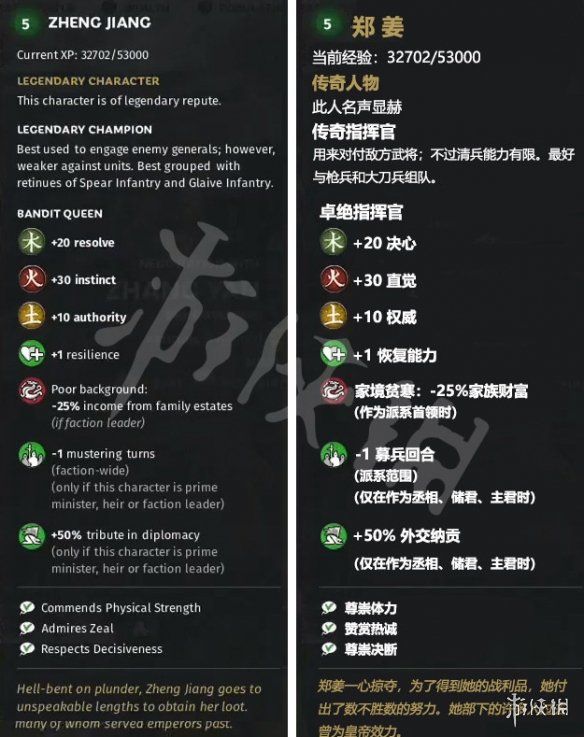 全战三国木系武将先天自带特性介绍（全战三国木将带什么兵种）