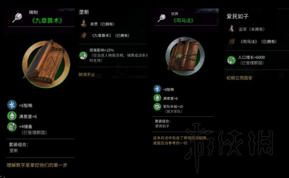 全面战争三国马匹+武器+防具+随从图鉴及个人评价