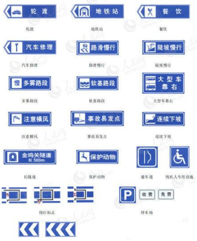 2020交通标志大全及图解(最新版)