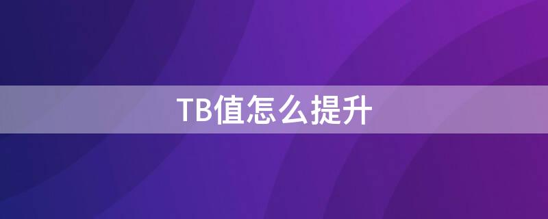 TB值怎么提升 tbc经验加成