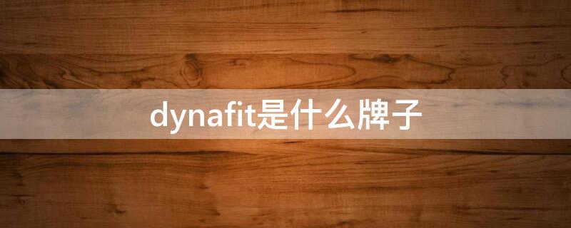 dynafit是什么牌子 dynamic fashion是什么牌子