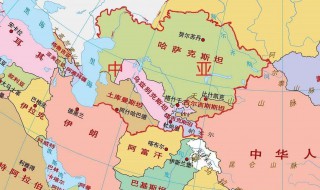 中亚五国指的是哪五国（中亚五国分别是哪五国）