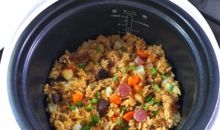 腊味饭电饭煲版怎么做 腊味煲饭的做法