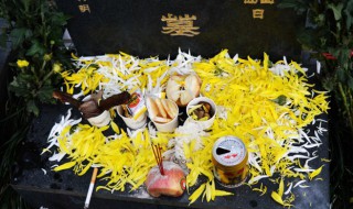 清明扫墓带什么祭品 清明扫墓带什么祭品好