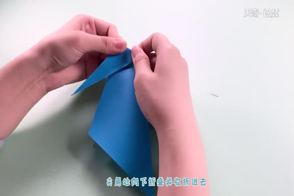 孔雀怎么折