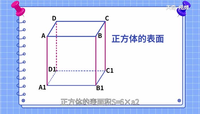 正方体和长方体的表面积公式