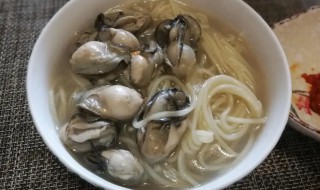 海蛎煮面怎么煮（海蛎煮面怎么煮好吃）