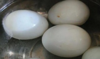 煮咸鹅蛋几分钟熟 煮咸鹅蛋几分钟能熟