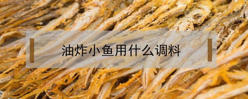 油炸小鱼用什么鱼