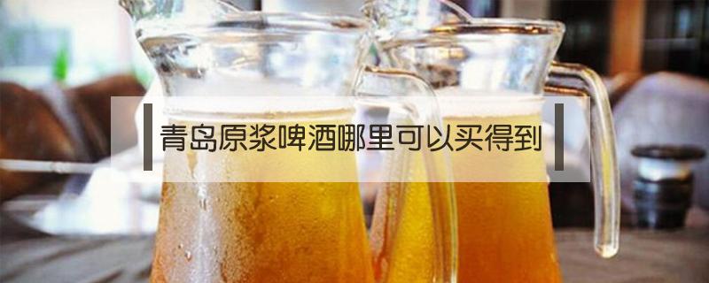 青岛原浆啤酒哪里可以买得到 正品青岛原浆啤酒去哪里买