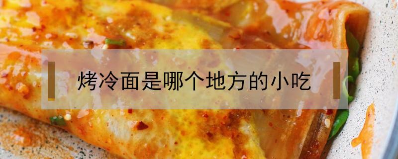 烤冷面是哪个地方的小吃（烤冷面是哪里的特色菜）