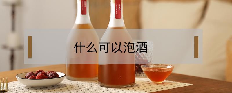 什么可以泡酒（什么水果可以泡酒）