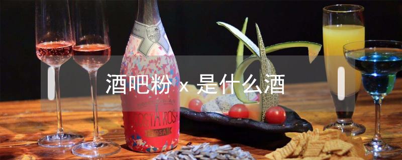 酒吧粉x是什么酒