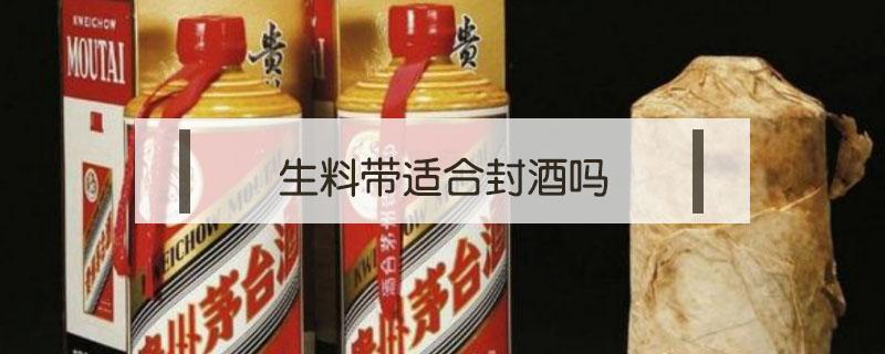 生料带适合封酒吗（生料带可以用来封酒吗）