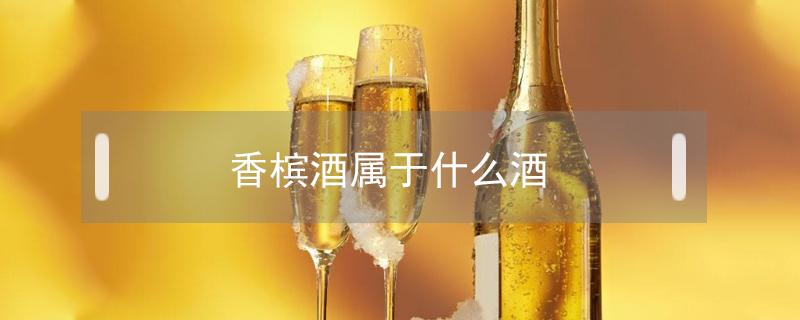 香槟酒属于什么酒（香槟酒属于什么酒多少度）