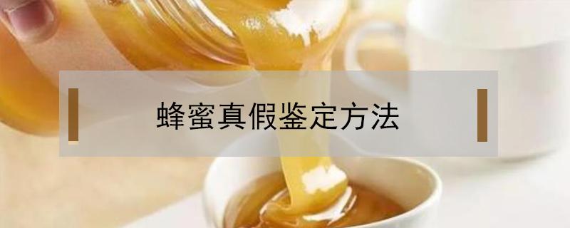 蜂蜜真假鉴定方法（蜂蜜真假鉴定方法视频）