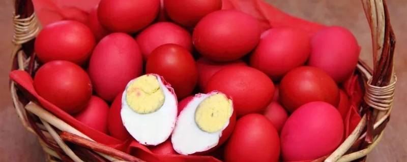 红蛋是什么蛋 红蛋上面的红色是什么