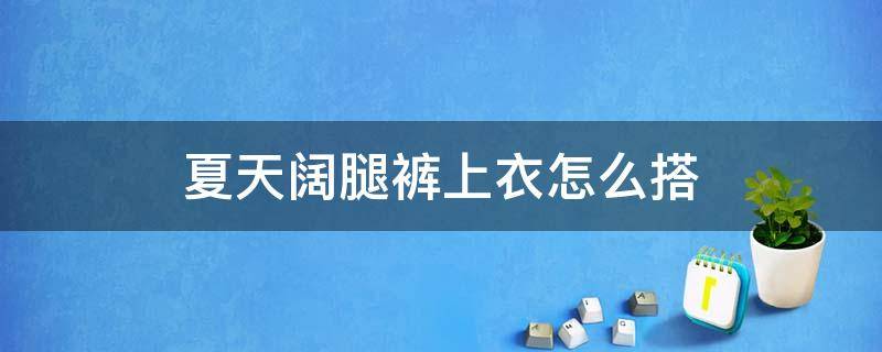 夏天阔腿裤上衣怎么搭 夏天阔腿裤怎么搭配上衣