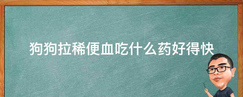 狗狗拉稀便血吃什么药好得快 狗拉血拉稀吃点什么药最好