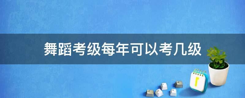 舞蹈考级每年可以考几级（舞蹈考级有用吗最多能考几级）