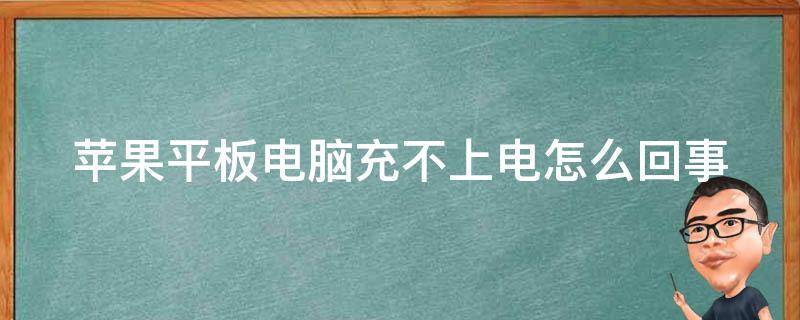 苹果平板电脑充不上电怎么回事 苹果平板电脑充不了电怎么办