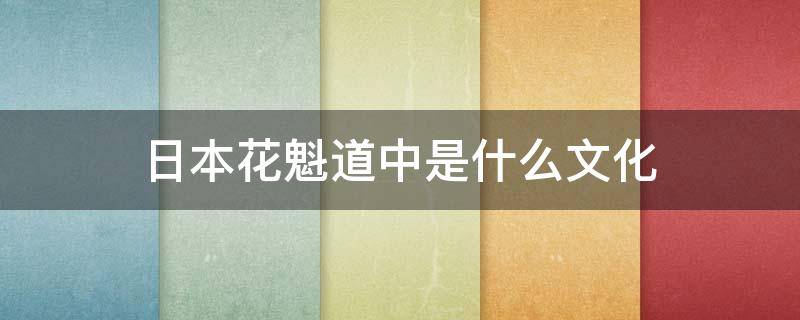 日本花魁道中是什么文化 日本的花魁文化来自哪里