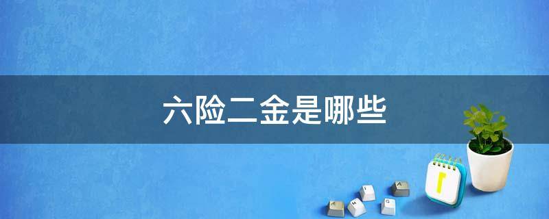 六险二金是哪些 六险二金具体是什么