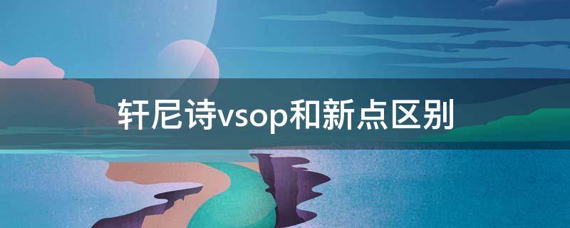 轩尼诗vsop和新点区别 轩尼诗vsop有1l的吗