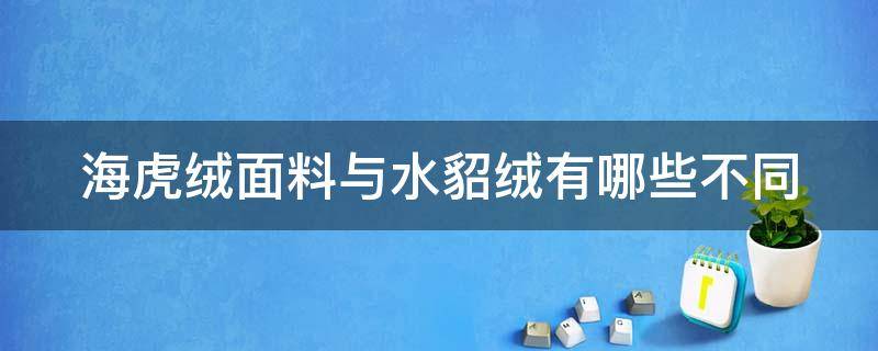 海虎绒面料与水貂绒有哪些不同 海虎绒面料与水貂绒有哪些不同之处