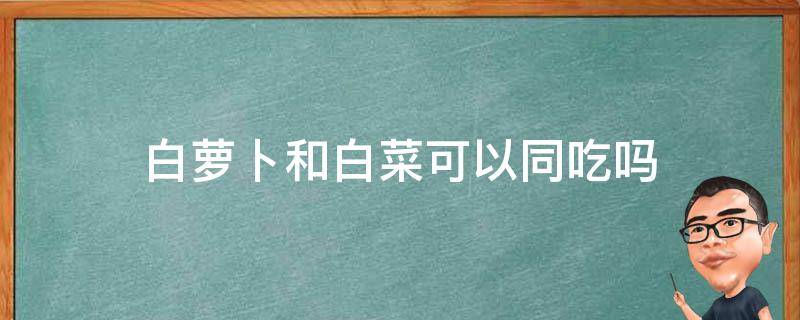 白萝卜和白菜可以同吃吗（白菜能与白萝卜一起吃吗）