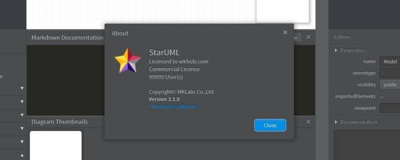 staruml怎么设置中文 staruml使用教程中文