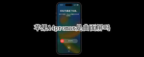 苹果14promax是曲面屏吗（苹果12promax是曲面屏吗）