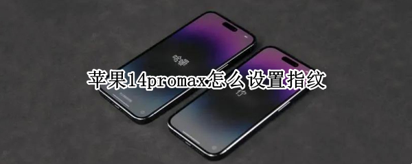 苹果14promax怎么设置指纹（苹果11promax指纹怎么设置）