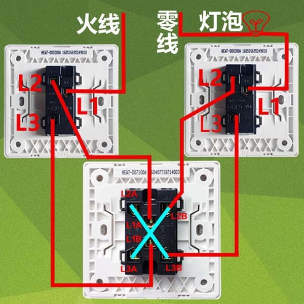 一灯三控怎么布线 一灯三控开关怎么安装