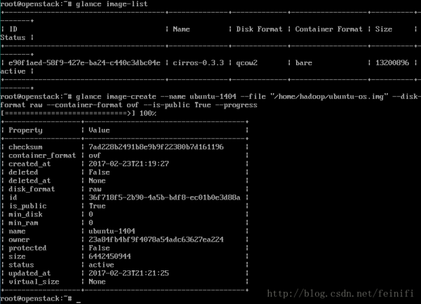 Openstack使用ubuntu镜像启动虚拟机实例详解