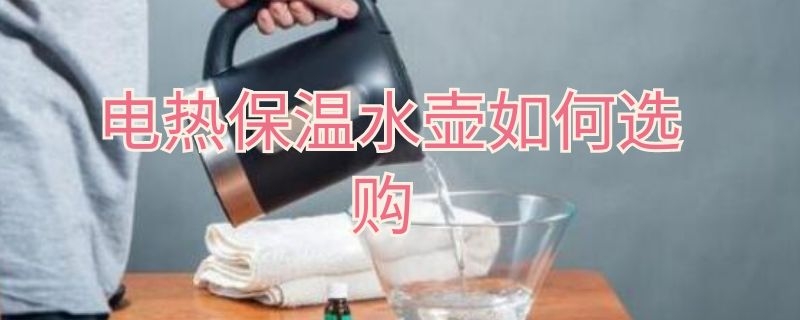 电热保温水壶如何选购（保温电热水壶推荐）