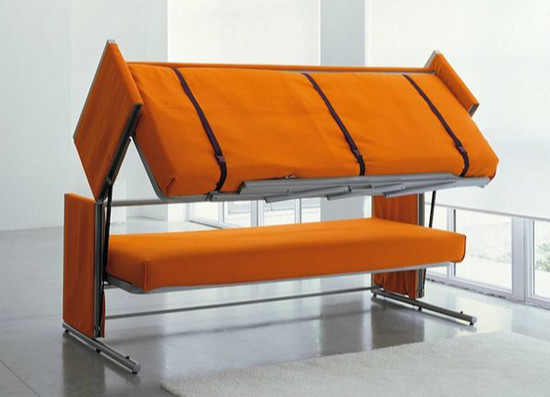 折叠沙发床：让空间不再有狭隘感（折叠沙发床的安装图解）