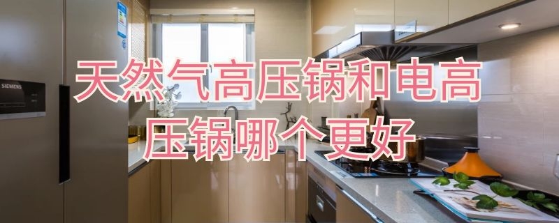 天然气高压锅和电高压锅哪个更好 燃气高压锅与电高压锅哪个好