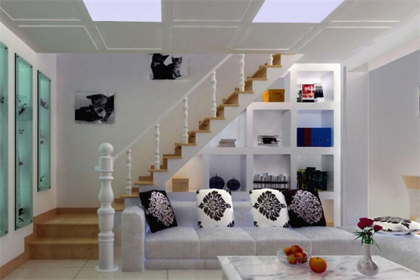 空间小复式楼梯怎样设计好 空间小复式楼梯怎样设计好看图片