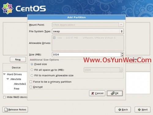 CentOS 5.10 服务器系统安装配置图解教程