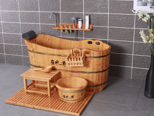 几种常见木桶浴缸尺寸整理（木桶浴缸高度多少）